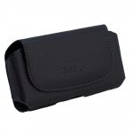 Wholesale iPhone 5S 5 5C 4S Extendable Horizontal Pouch (Round Black)